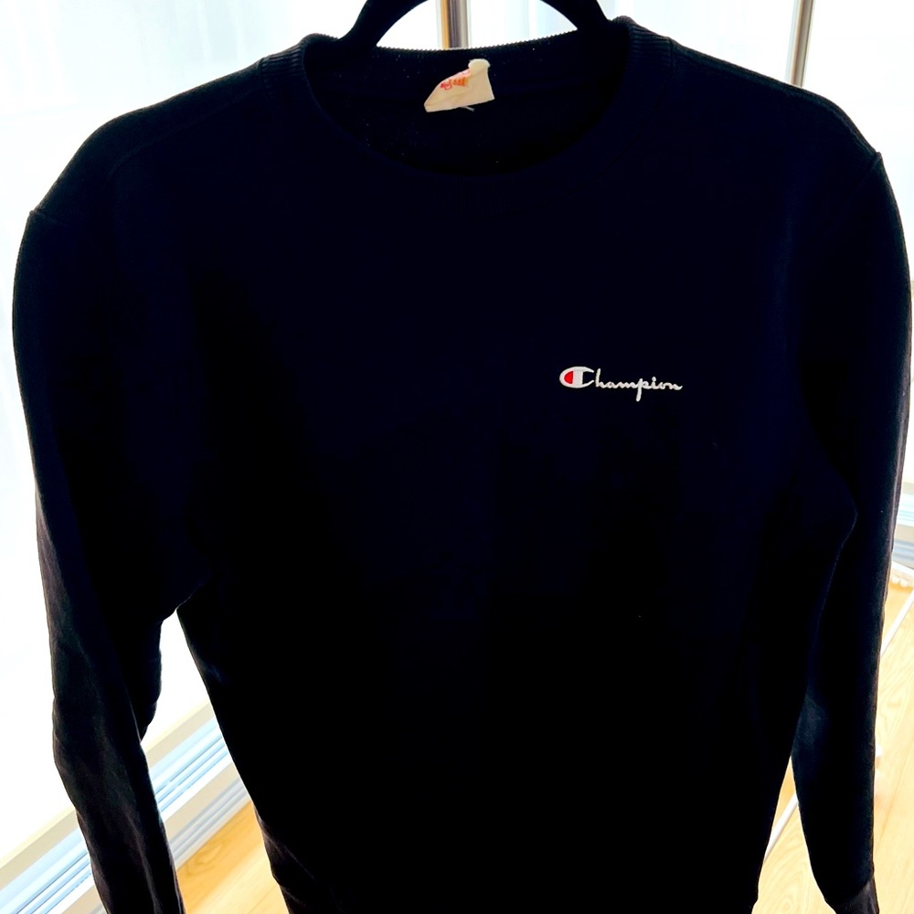 Champion sweater Black size small